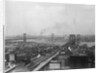 Top View of Brooklyn and Manhattan Bridges by Anonymous