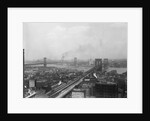 Top View of Brooklyn and Manhattan Bridges by Anonymous