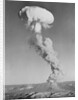 Mushroom Cloud Forming After Blast by Anonymous