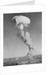 Mushroom Cloud Forming After Blast by Anonymous