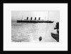 Large Liner Lusitania Leaving in Waters by Anonymous