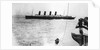 Large Liner Lusitania Leaving in Waters by Anonymous