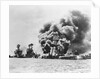Ships Under Attack at Pearl Harbor by Anonymous