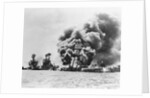 Ships Under Attack at Pearl Harbor by Anonymous