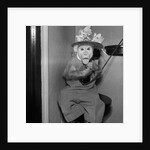 Monkey Talking on the Telephone by Anonymous