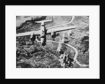 US Bomber over Italy by Anonymous