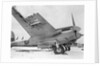 De Havilland Mosquito on Runway by Anonymous
