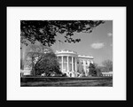 Exterior View of the White House by Anonymous