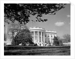 Exterior View of the White House by Anonymous