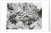 Body of US Major Resting Atop Ruins by Anonymous
