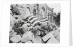 Body of US Major Resting Atop Ruins by Anonymous