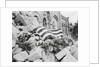 Body of US Major Resting Atop Ruins by Anonymous