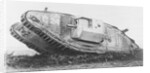 British Tank from First World War by Anonymous