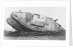 British Tank from First World War by Anonymous
