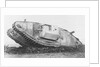British Tank from First World War by Anonymous