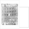 White Palace Destroyed from Bolshevik Revolution by Anonymous