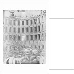 White Palace Destroyed from Bolshevik Revolution by Anonymous