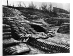 View of French Army Artillery Shell Depot by Anonymous