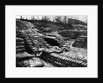 View of French Army Artillery Shell Depot by Anonymous