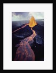 Kilauea Volcano Erupting by Anonymous