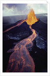 Kilauea Volcano Erupting by Anonymous