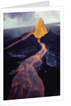 Kilauea Volcano Erupting by Anonymous