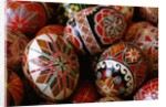 Basket of Ukrainian Easter Eggs by Anonymous