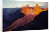Puu Oo Crater Erupting by Anonymous
