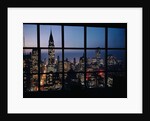 New York City View at Night by Anonymous
