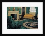 Empty Green Room at White House by Anonymous