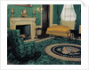 Empty Green Room at White House by Anonymous