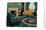Empty Green Room at White House by Anonymous