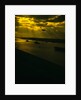 Navy Fleet Sailing in Harbor by Anonymous