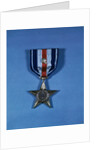 Silver Star Medal by Anonymous