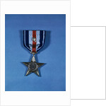 Silver Star Medal by Anonymous