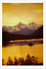 Sunset Over St. Mary Lake in Glacier National Park by Anonymous