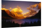 Sunrise over St. Mary Lake by Anonymous