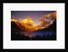 Sunrise over St. Mary Lake by Anonymous