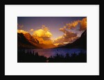 Sunrise over St. Mary Lake by Anonymous