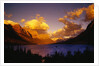 Sunrise over St. Mary Lake by Anonymous