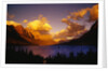 Sunrise over St. Mary Lake by Anonymous