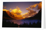 Sunrise over St. Mary Lake by Anonymous