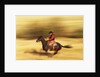 Cowboy on Galloping Horse by Anonymous