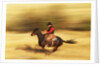Cowboy on Galloping Horse by Anonymous