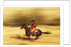Cowboy on Galloping Horse by Anonymous