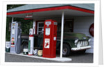 Reproduction Texaco Gas Station and Chevrolet Pickup by Anonymous