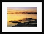 Steam Rising from Yellowstone Lake by Anonymous