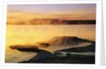 Steam Rising from Yellowstone Lake by Anonymous