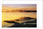 Steam Rising from Yellowstone Lake by Anonymous