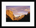 Sunset in Yosemite Valley by Anonymous